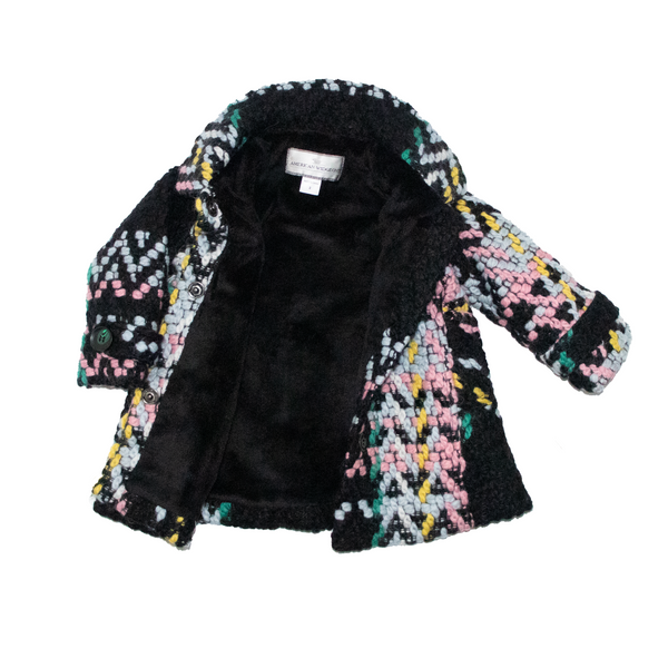 Rainbow Colored Dress Coat