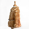 Cinnamon Mink Fleece Coat